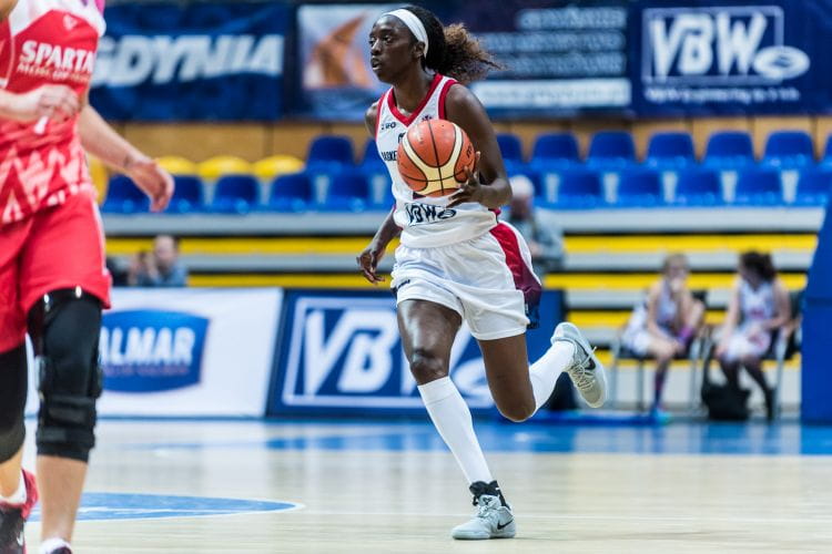 Kahleah Copper jest nową liderką Basketu 90 Gdyni i Ligowcem Września 2017 w Trójmieście.