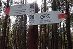 Zdjęcia z rowerowej przejażdżki szlakiem przyrodniczym "Pętla Przytarnia"