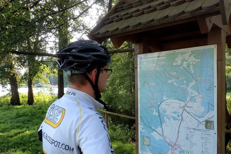 Zdjęcia z rowerowej przejażdżki szlakiem przyrodniczym "Pętla Przytarnia"