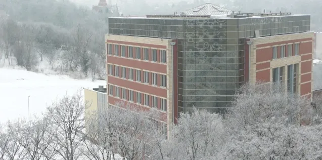 Budynek Wydziału Zarządzania i Ekonomi Politechniki Gdańskiej.