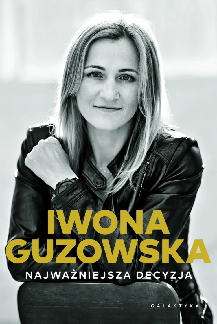 Okładka książki Iwony Guzowskiej, która miała premierę w środę, a w piątek o godzinie 17 będzie można spotkać się z jej autorką w Gdańsku. 