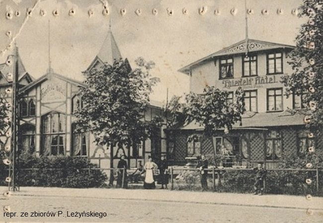 Thierfeld Hotel znany był też jako Vereinshaus Oliva.