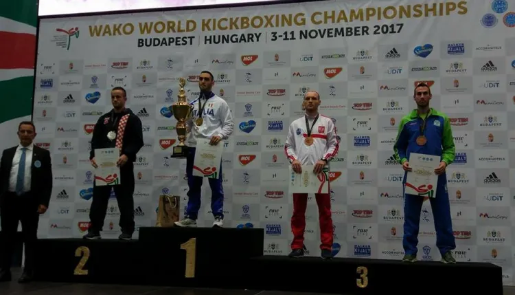 Łukasz Puczyński z brązowym medale mistrzostw świata.