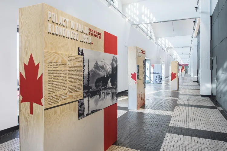 "Polacy w kanadyjskiej mozaice. 150 lat historii" Muzeum Emigracji w Gdyni
