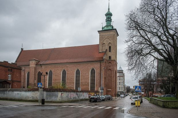 Kościół św. Jakuba w Gdańsku przy ul. Łagiewniki.