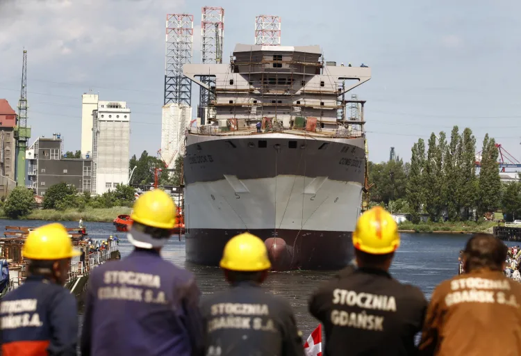 Stoczniowcom ze Stoczni Gdańsk znów marzy się budowanie statków. 