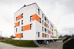 Budynki osiedla zbudowanego przez GTBS.