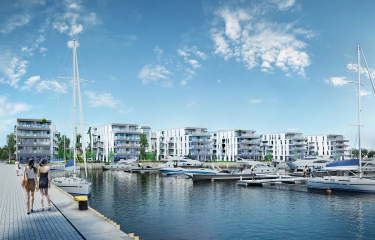 Yacht Park to pierwszy etap inwestycji PHN-u zmierzającej do zabudowy terenów po Dalmorze w Gdyni.