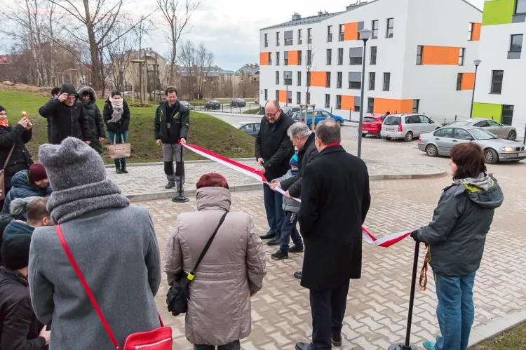Uroczyste przekazanie budynków GTBS przyszłym lokatorom.