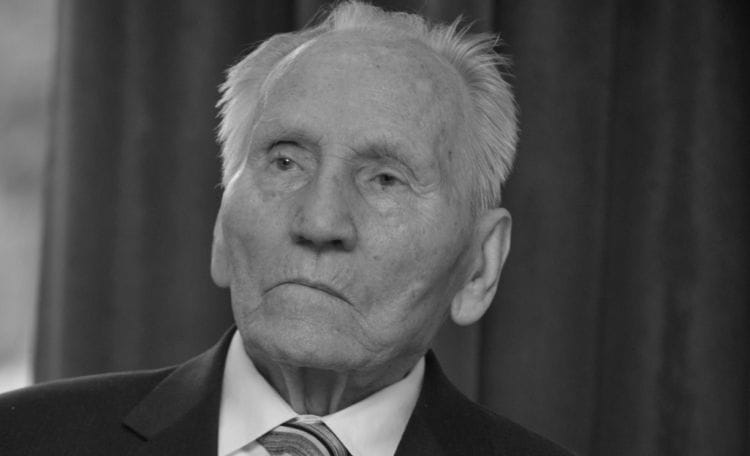 Kazimierz Piechowski zmarł w wieku 98 lat. Zdjęcie pochodzi z 2015 roku.