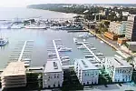Marina i mieszkania na terenie po Dalmorze będą gotowe w drugiej połowie 2019 roku. 