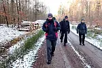 W drodze do Pręgowa zmienia się trochę krajobraz... czyżby zima do nas idzie?
