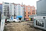 Budowa hotelu Hampton by Hilton w miejscu dawnego kina Neptun w historycznym śródmieściu Gdańska.