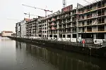 W przyszłym roku ponad połowa nabrzeża północnego cypla Wyspy Spichrzów będzie już zabudowana oddanymi do użytku budynkami.