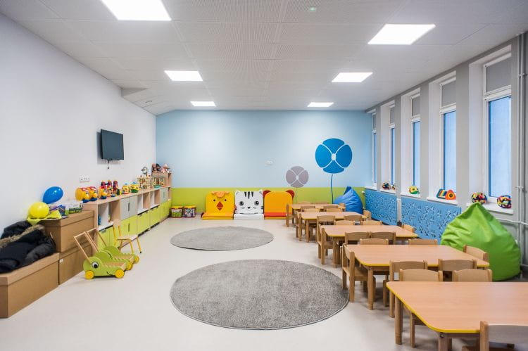 W Gdyni Cisowej otwarto nowy żłobek Koniczynka dla 80 dzieci.