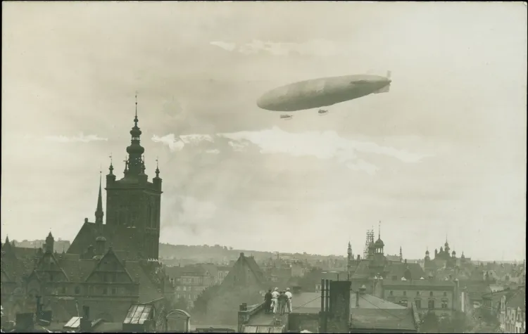 Po trójmiejskim niebie nie tylko latał Graf Zeppelin.