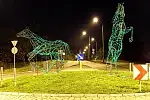 Stalowe konie na rondzie w Kwidzynie kosztowały łącznie 54 tys. zł.