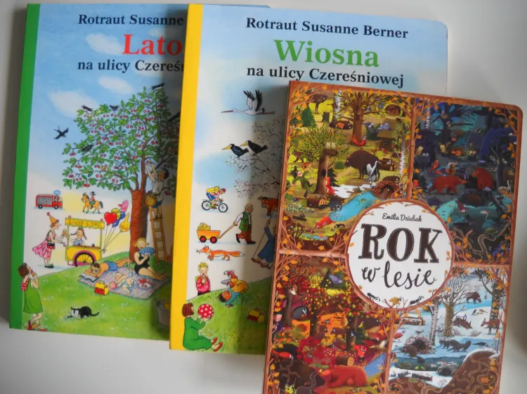 Ulubione z serii dla kilkulatków i młodszych: "Ulica Czereśniowa", "Rok w lesie".