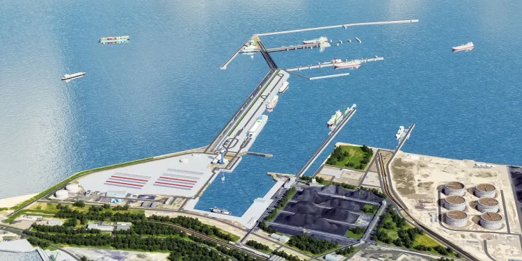 Budowa Nabrzeża Północnego przy Naftoporcie będzie kosztować ok. 390 mln zł.