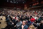 Publiczność wypełniła Filharmonię Bałtycką niemal do ostatniego miejsca. 