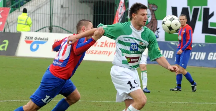 Pater Ćvirik był już piłkarzem Lechii przez 1,5 sezonu (2009-10). 