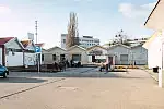 Pomiędzy pawilonami znajduje się też skwer Arkadiusza Rybickiego, który będzie chroniony przed zabudową.