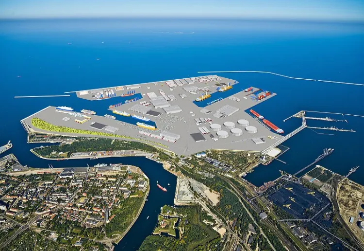 Wstępna koncepcja Portu Centralnego