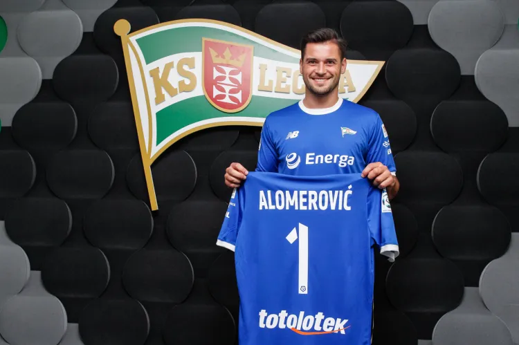Zlatan Alomerović zagra w Lechii Gdańsk z numerem 1.
