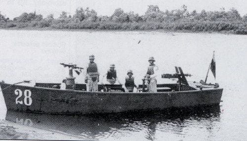 Bojowa jednostka Flotylli Rzecznej.