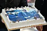 Tort z okazji pierwszej rocznicy położenia stępki pod prom dla PŻB.