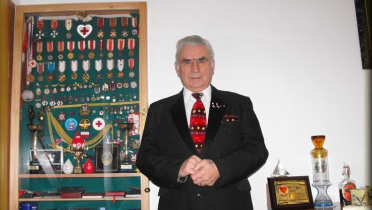 Ryszard Woliński ma niezliczoną ilość medali i odznaczeń.