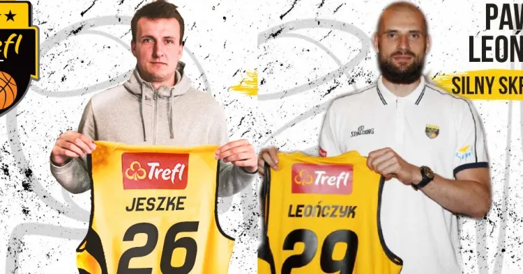 Damian Jeszke i Paweł Leończyk zostali nowymi koszykarzami Trefla Sopot.