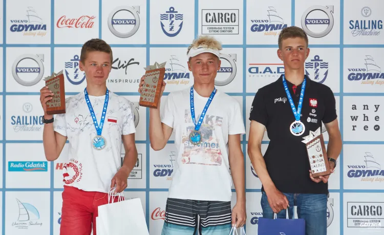 Igor Kuczys (z lewej) polubił srebro. Przed rokiem był wicemistrzem Europy, a i start w Volvo Gdynia Sailing Days rozpoczął od 2. miejsca. Przed nim jeszcze rywalizacja w mistrzostwach świata. 