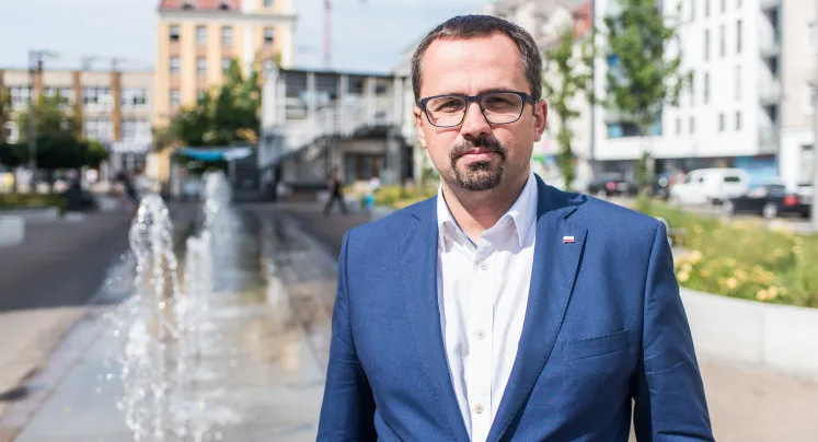 Marcin Horała jest kandydatem na prezydenta Gdyni z PiS.
