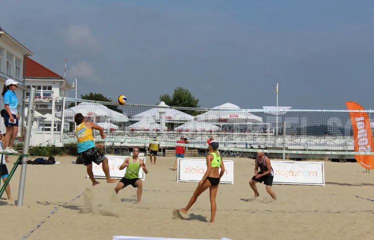 Podczas ostatniego turnieju lata 2018 na sopockiej plaży nie brakowało zaciętych meczów.