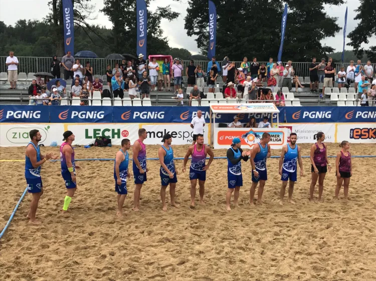 Wicemistrzowie Polski Akademia Sportu Gdańsk podczas turnieju w Starych Jabłonkach.