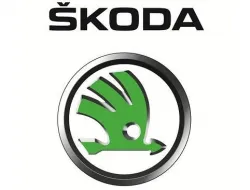 Nowe logo Skody - strzała ma teraz bardziej ostry design i żywe kolory.