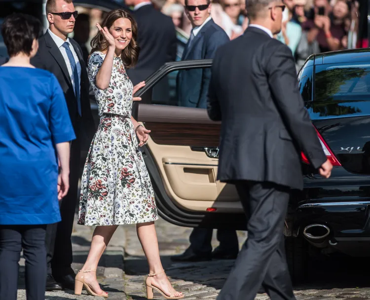 Księżna Kate podczas zeszłorocznej wizyty w Gdańsku.