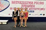 Kornelia Pacholec z medalem mistrzostw Polski juniorek.