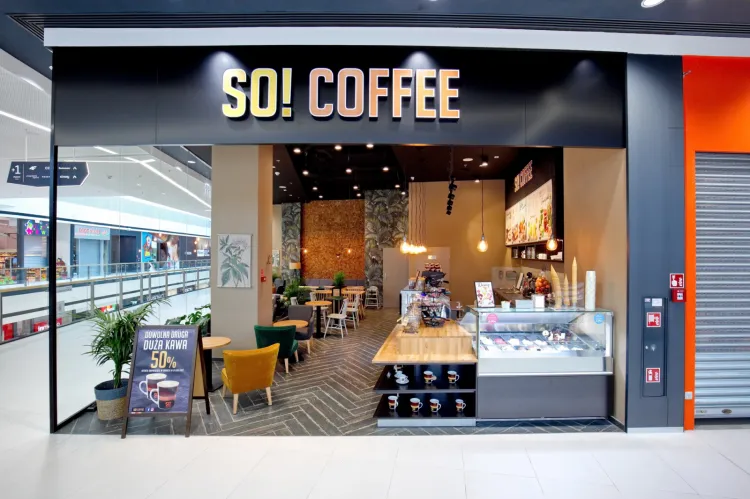 Kawiarnie So! Coffe to miejsce spotkań, w którym panuje wyjątkowa atmosfera.