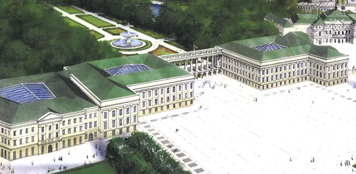 Skoro w Warszawie na poważnie mówi się o odbudowie Pałacu Saskiego, z którego do dziś zostały tylko arkady, w których znajduje się Grób Nieznanego Żołnierza...