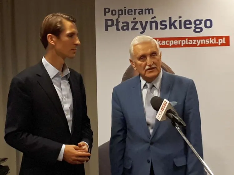 Kacper Płażyński, kandydat na prezydenta Gdańska z ramienia PiS, przedstawił swojego potencjalnego zastępcę - architekta Andrzeja Sotkowskiego.