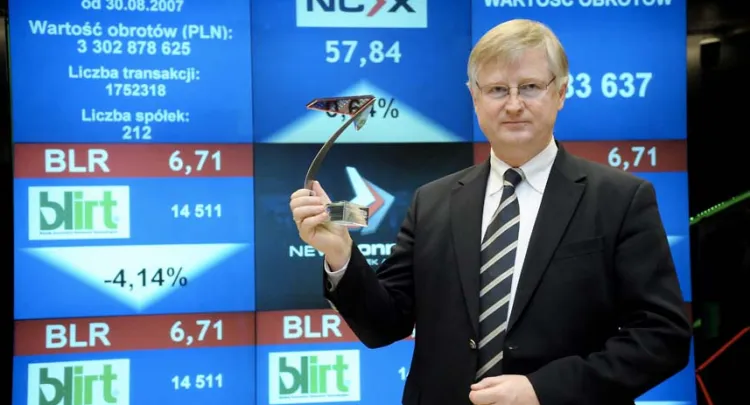 Jerzy Milewski, prezes zarządu spółki Blirt - Biolab Innovative Research Technologies.