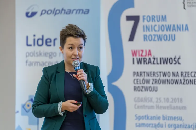 Monika Hinc, prezes Up Foundation Forum Inicjowania Rozwoju.