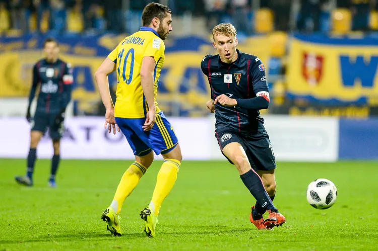 Adam Buksa i Luka Zarandia mieli olbrzymi wpływ na wynik meczu Arka Gdynia - Pogoń Szczecin 2:3. Skuteczniejszy był eksnapastnik Lechii Gdańsk i m.in. dlatego goście cieszyli się z wygranej. 