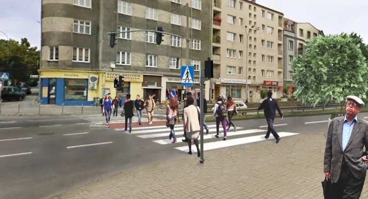 Przejście przez ul. Śląską w Gdyni na wysokości ul. Podolskiej to jeden z projektów, które trafiły do realizacji po głosowaniu w 2018 roku.