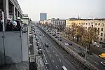 Widok z tarasu na najwyższym piętrze.