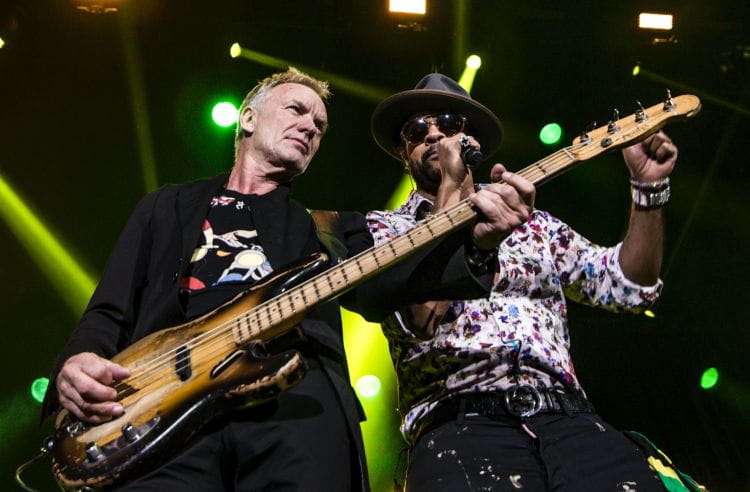 Sting i Shaggy zagrali zarówno piosenki ze wspólnej płyty, jak i swoje największe przeboje w nowych aranżacjach.