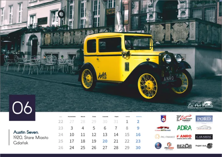 Kalendarz "Moto Pomorze 2019"
