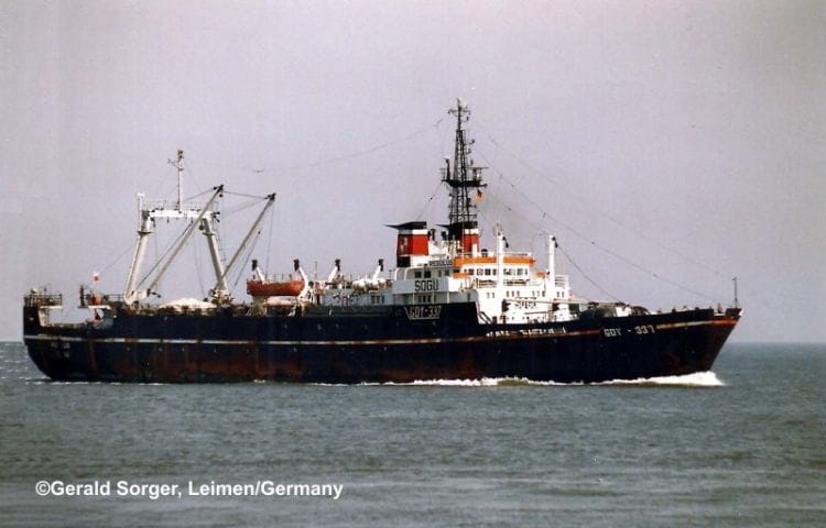 Należący do Dalmoru trawler Regulus został zwodowany w Stoczni Gdańskiej w 1976, a został zezłomowany w 2001 r.